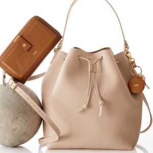 Mark and Graham Daily Leather Bucket Bag